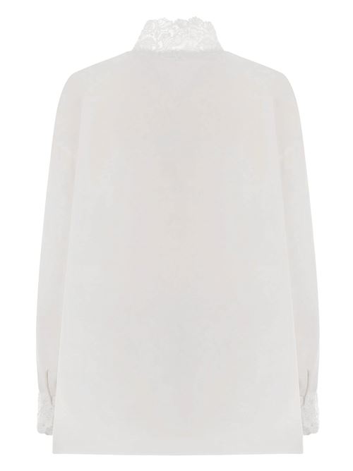 White silk shirt Ermanno Scervino | D452K323FKE10602